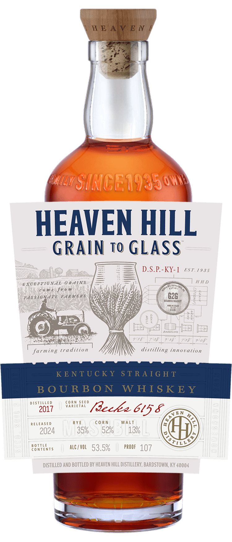 Heaven hill Grain to glass