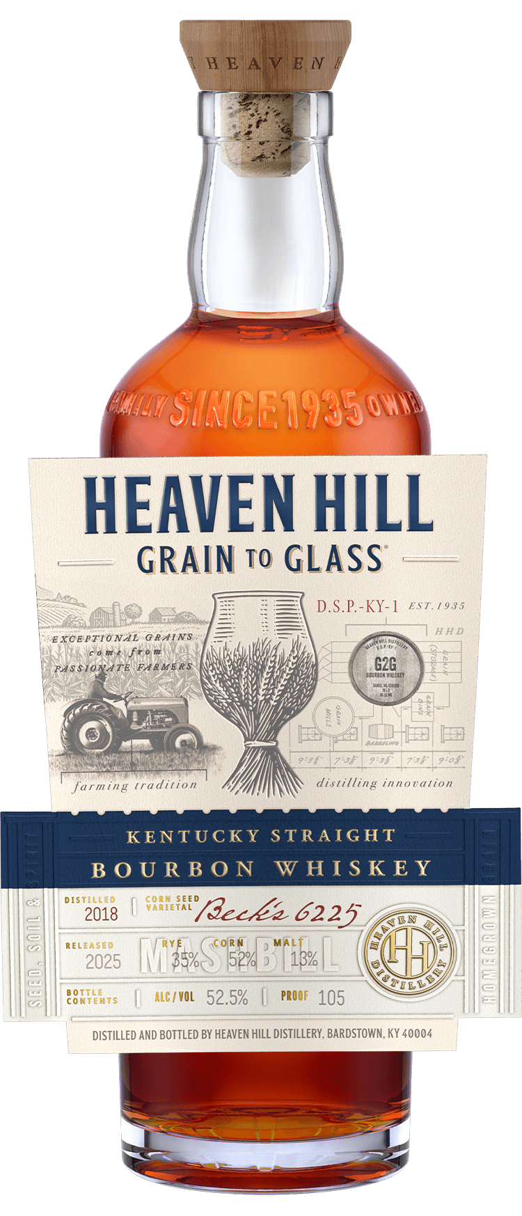 Heaven hill Grain to glass